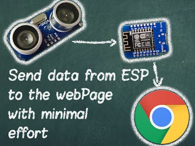 Send Data From ESP to the Webpage with Minimal Efforts