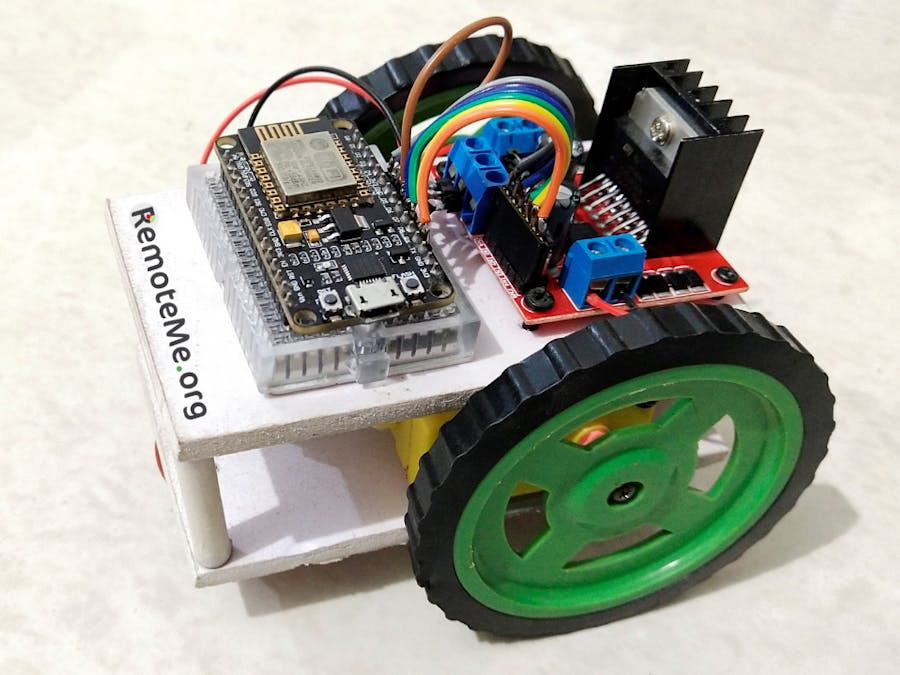 WiFi Controlled Robot Using ESP8266 - Hackster.io