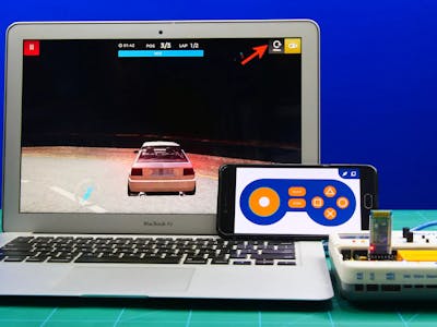 Smartphone Controlled PC Game Using Dabble App