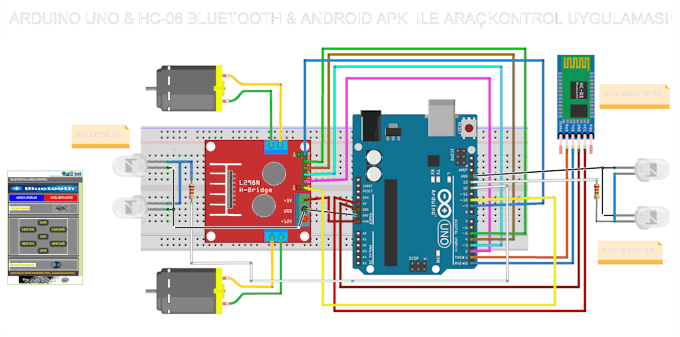 Arduino Uno Bluetooth Car Diagram And Code