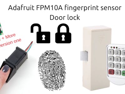 Fingerprint Door Lock Based On Fpm10a