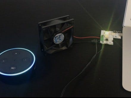 Alexa Controlled Fan