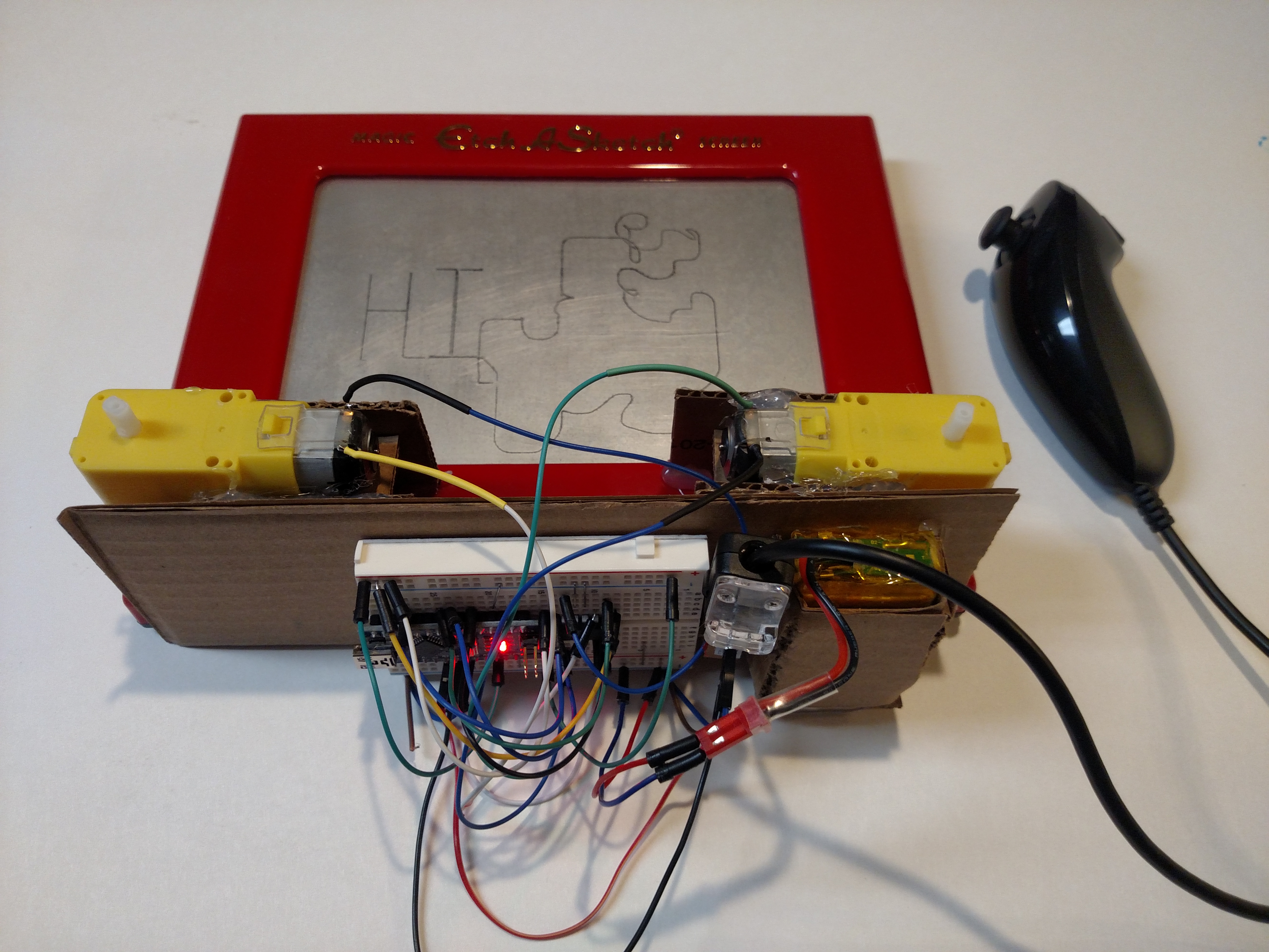 etch a sketch joystick