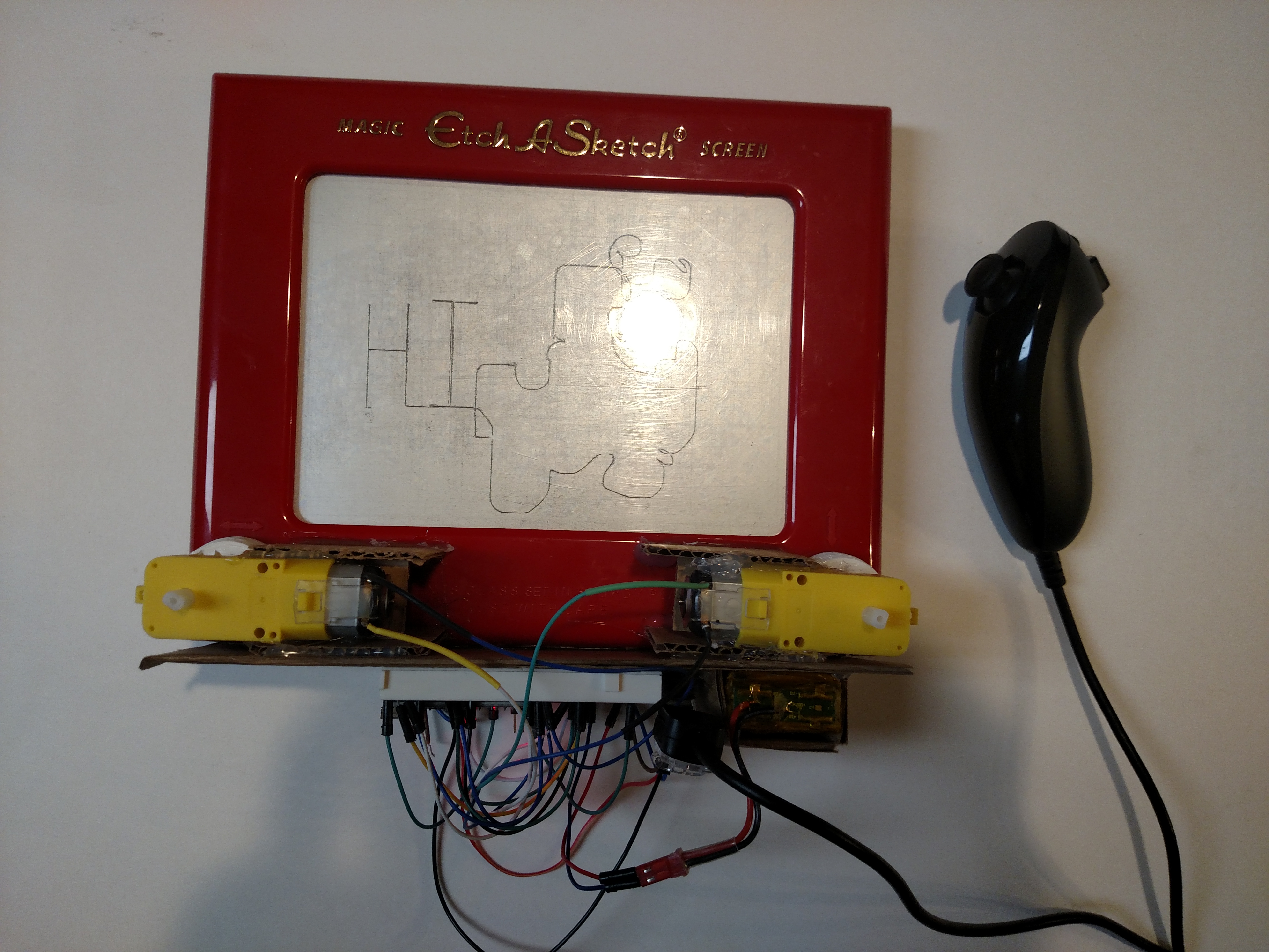 etch a sketch joystick