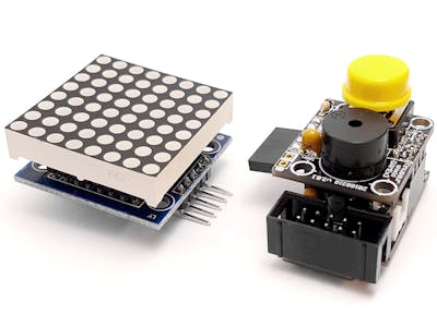 How to Interface a MAX7219 Driven LED Matrix with ATtiny85
