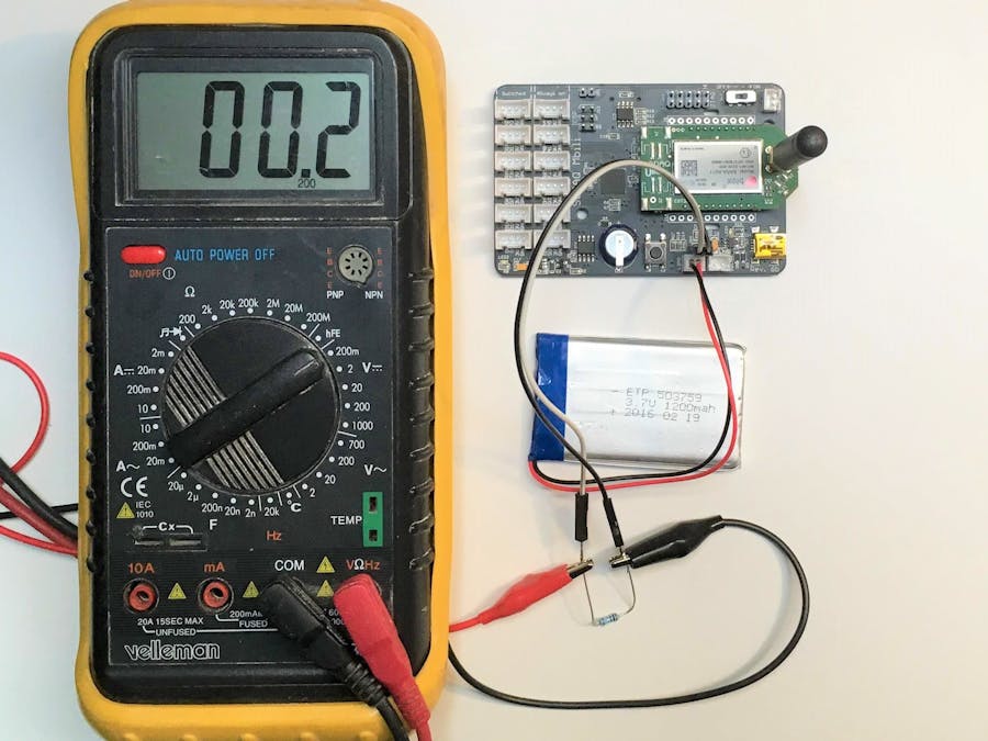 Orange NB-IoT RDK Power Consumption Measurement