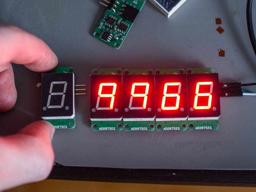 Addressable 7-Segment Displays