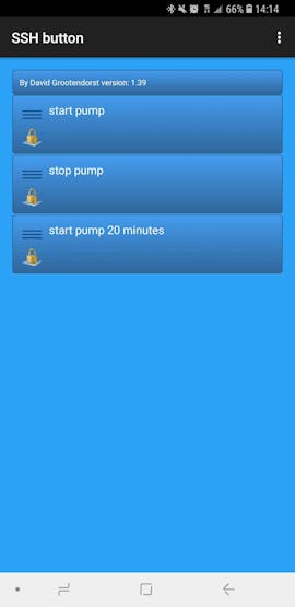 SSH Button app