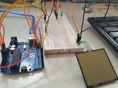 Pressure Pad Interfacing with Arduino