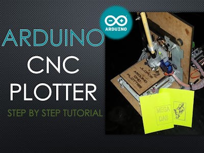 Arduino CNC Plotter (Drawing Machine)