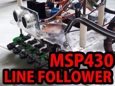 MSP430 Line Follower