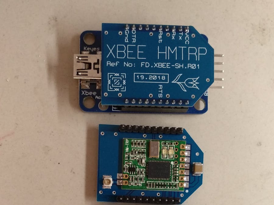 XBee Shield For HMTRP RF Transceiver Chip