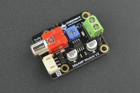 Gravity: 386AMP Audio Amplifier Module (Arduino compatible)
