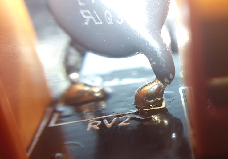 SMD soldered MOV