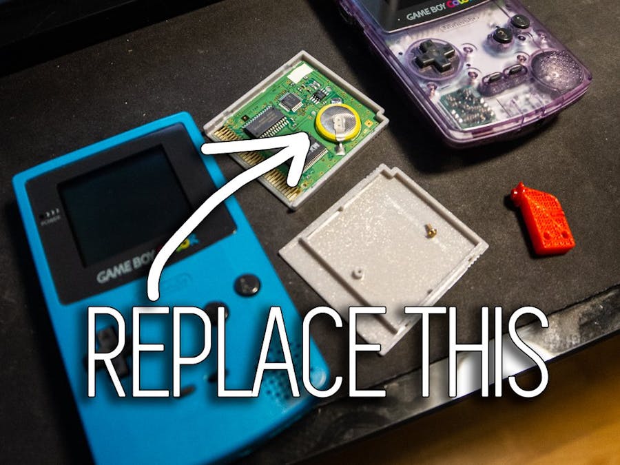 Gameboy Cartridge Battery Replacement