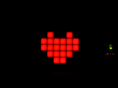 Light Up Your Valentine with Sparkling RGB Matrix