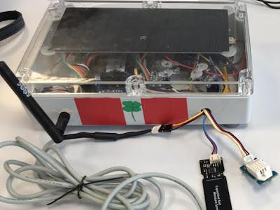 Plant Monitoring, an Engineering School Project