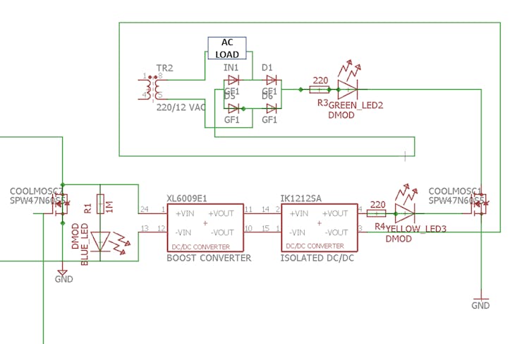 Stage 2 CoolMOS C7 Driving AC Load