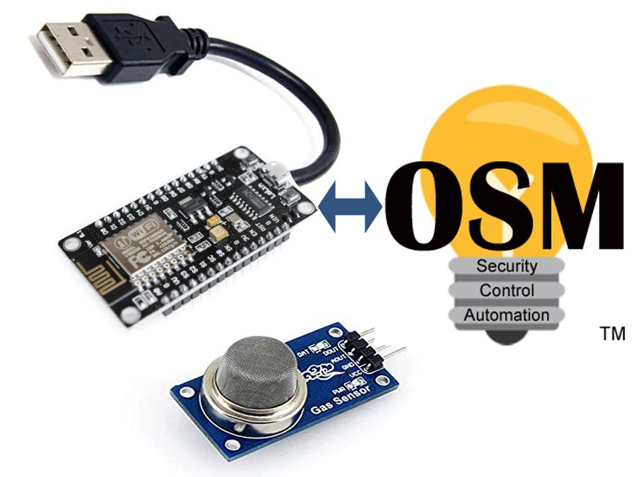 Send SMS Text Messages when MQ135 Air Sensor Exceeds Limit