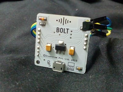 Temperature Monitoring Device Using Bolt IoT Module