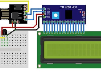 Interfacing Digispark with Temperature Sensor LM35 - Hackster.io
