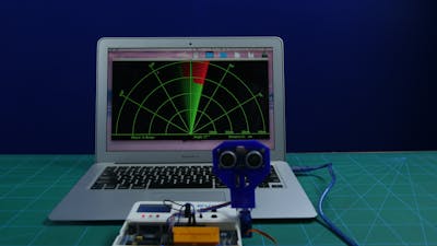 Make a Radar Using Ultrasonic Sensor Using Arduino - Hackster.io