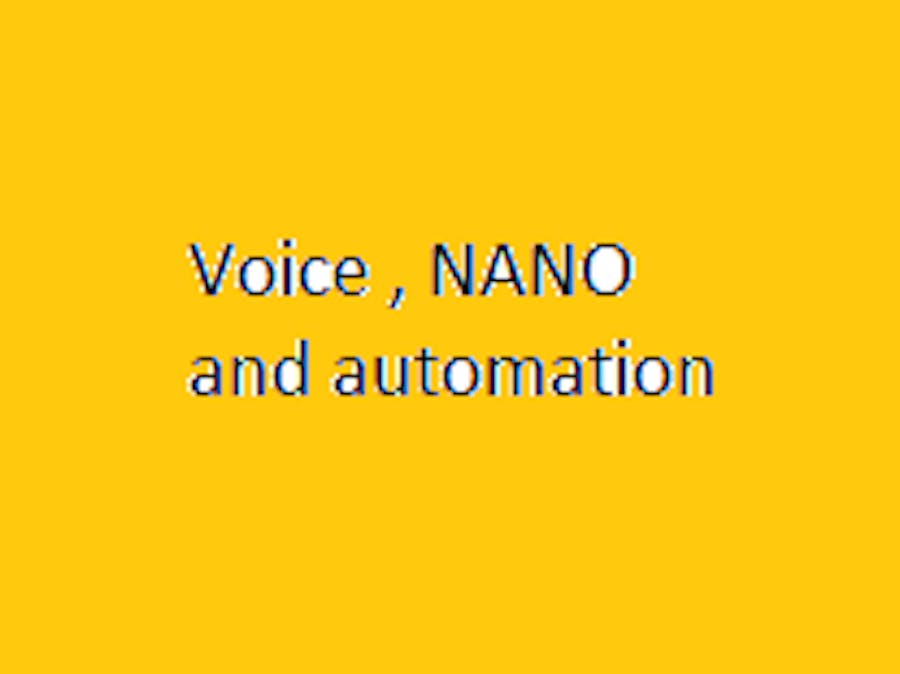Automation Through Voice Recognition and Microcontroller