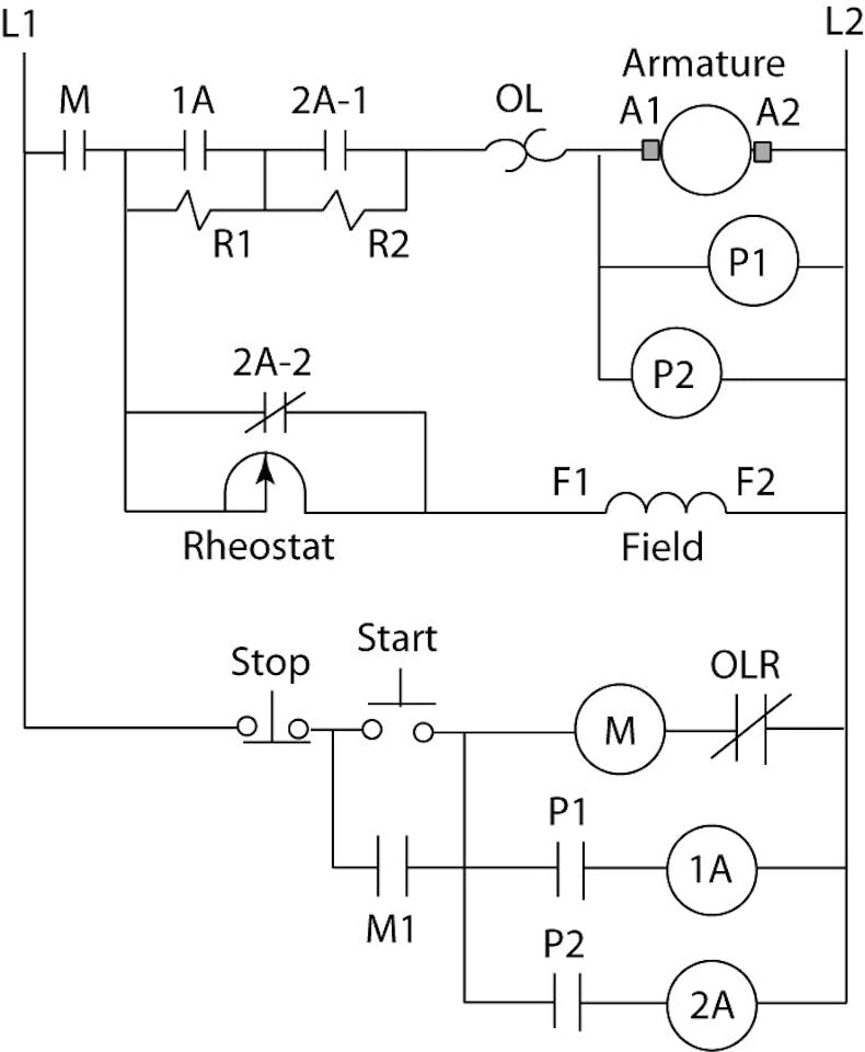 High Power Dc Motor Starter With Overload Protection