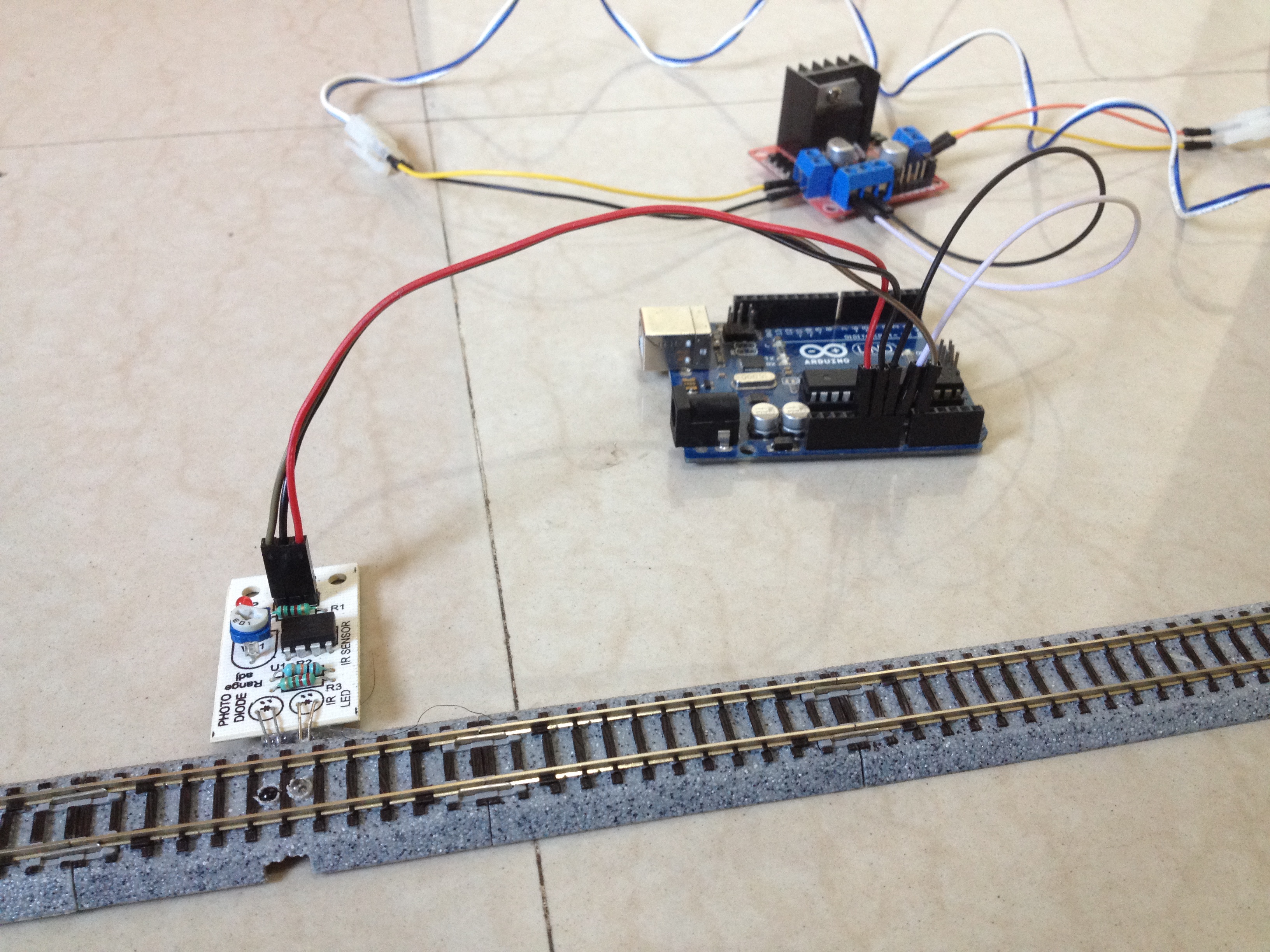 Automated Model Railway Layout With Passing Siding - Arduino Project Hub