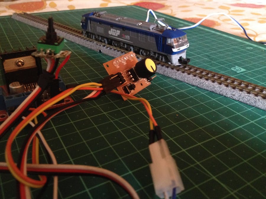 Make Your Own Low Cost Model Train Control Throttle