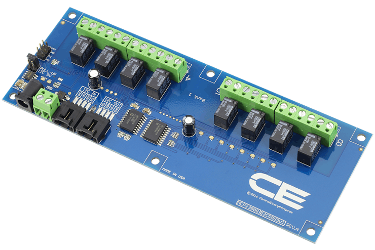 Control I2c Relay Using Node Red