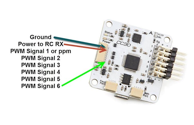 CC3D flight controller boards