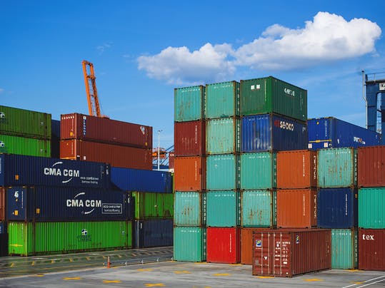 "Smart Container App" with NB-IoT, Node and Pusher