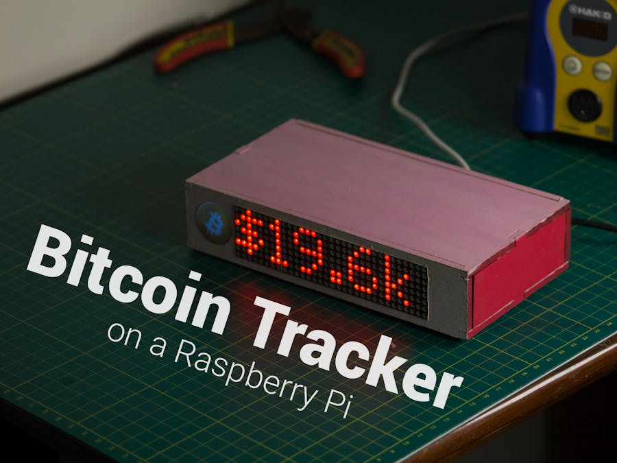 Bitcoin Tracker Using a Raspberry Pi