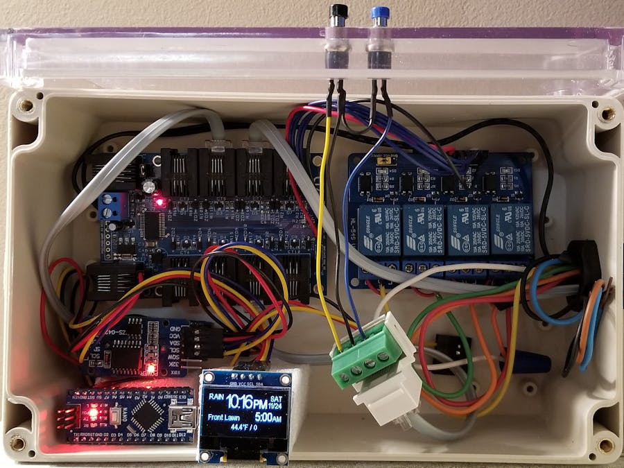 Smart Irrigation Controller Arduino Project Hub