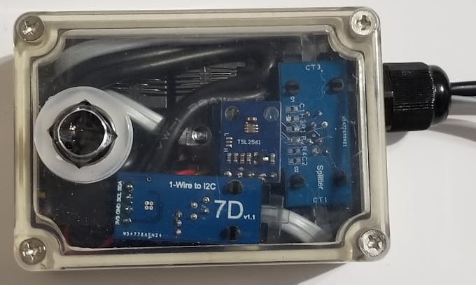 Small outside enclosure assembly