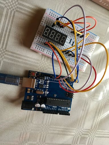 Interfacing a 4-Digit 7-Segment Display - Arduino Project Hub