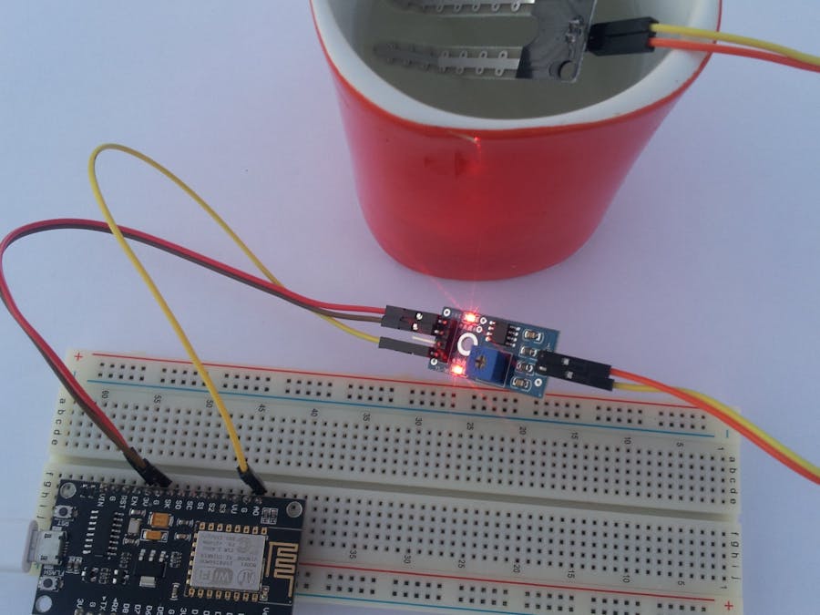 Connecting Soil Moisture Sensor & ESP8266 to AskSensors IoT