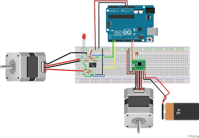 Using Stepper Motor as Rotary Encoder - Arduino Project Hub