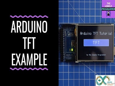 Arduino TFT Interfacing