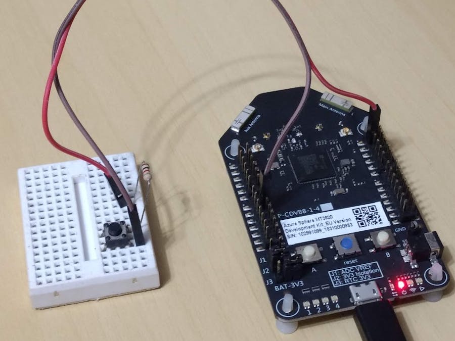 Reading GPIO Value From Microsoft Azure Sphere