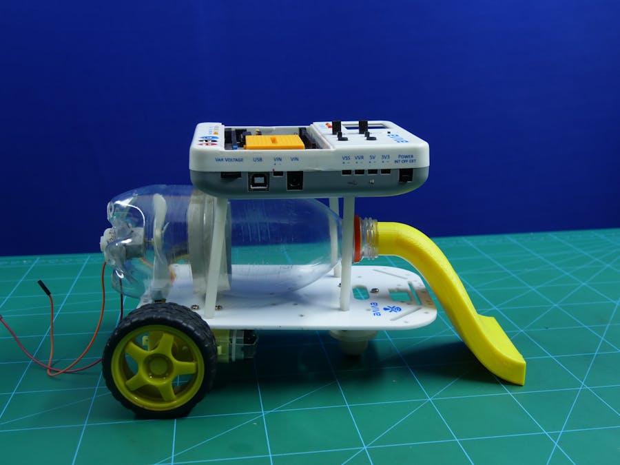 Smartphone Controlled Robotic Vacuum Cleaner Using Arduin...