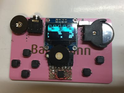 Credit Card ATtiny Game Console