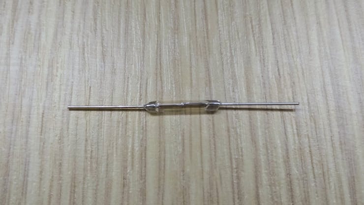 A reed switch.