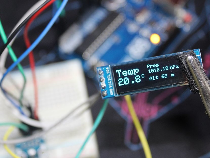 BMP280: Measure Temperature, Pressure And Altitude - Hackster.io