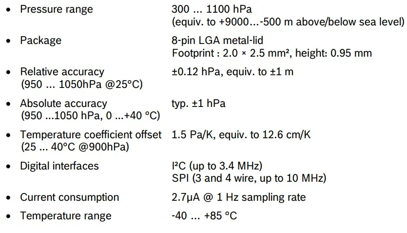 Bmp280 Measure Temperature Pressure And Altitude Hackster Io