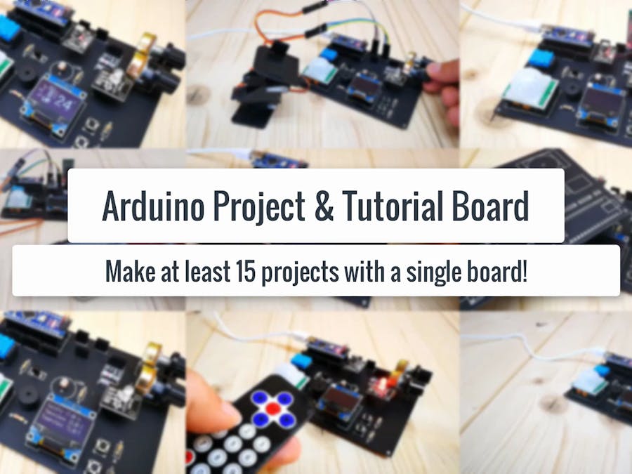 Arduino Project and Tutorial Board! (with 10 Basic Projects) - Hackster.io