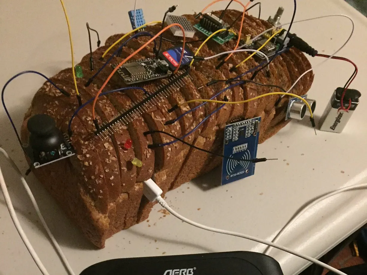 SmartBread: WiFi-Enabled IoT Bread - Hackster.io