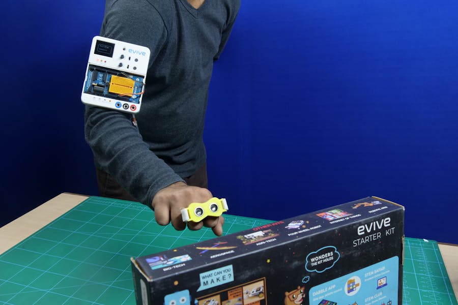 Obstacle Detector Wrist Band for Visually Impaired People