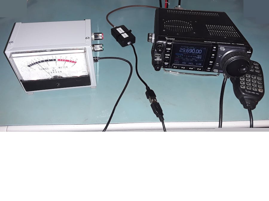 External S-Meter on Icom Radios with CI-V Port